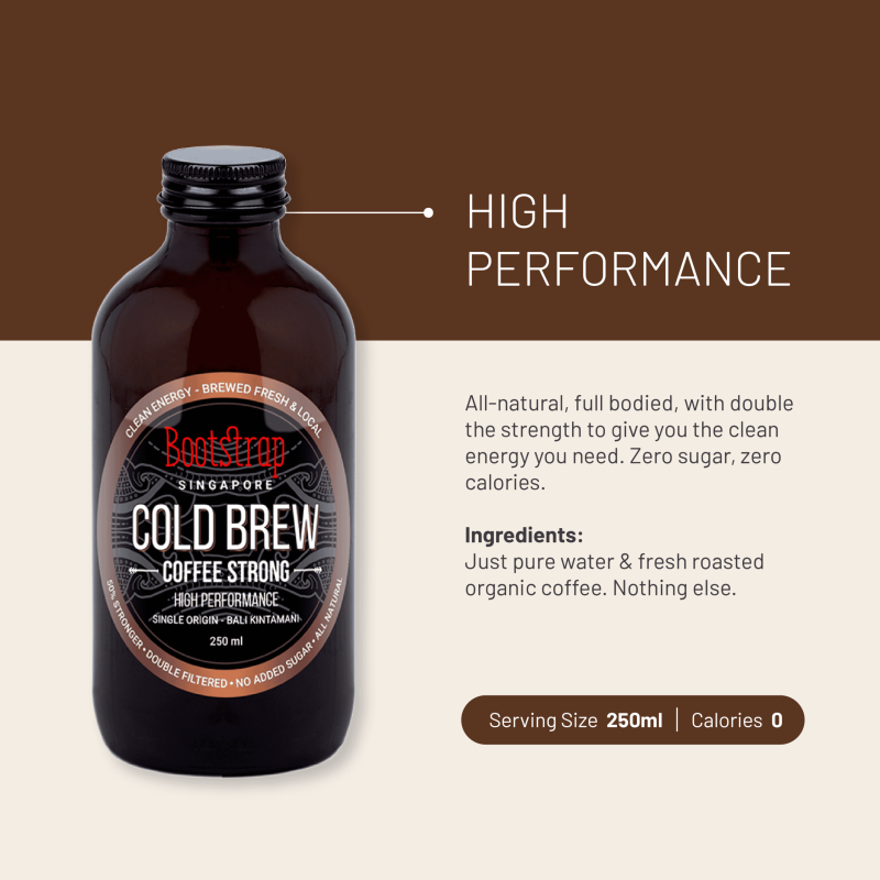 Alternative view of Strong Cold Brew Coffee